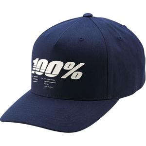 100 % Staunch Snapback-Kappe blau