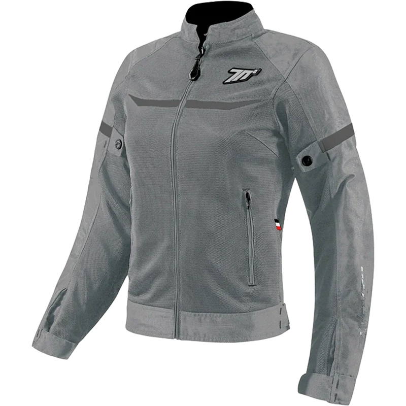 Damen Motorradjacke Seventy Degrees SD-JR30.2 Mojave hellgrau