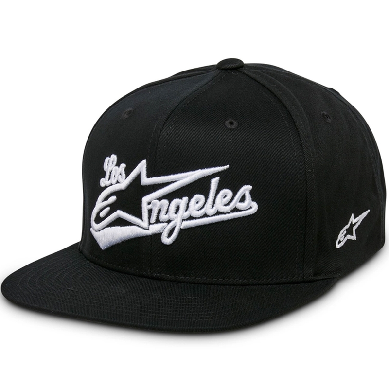 Alpinestars Los Angeles Hut schwarz und weiß