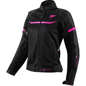 Damen-Motorradjacke SEVENTY DEGREES SD-JR30.2 Mojave schwarz-pink
