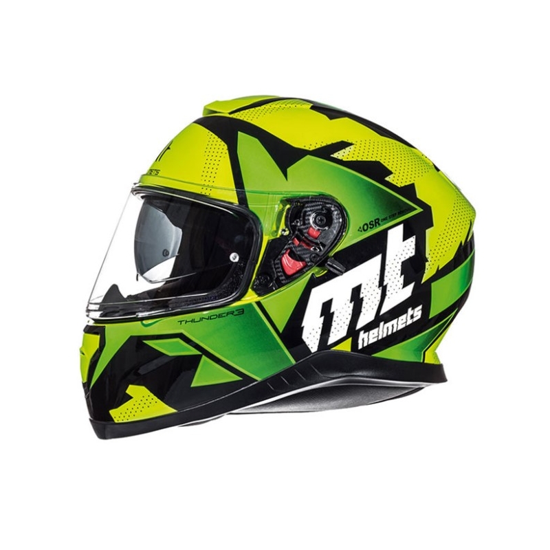 MT Thunder 3 SV Torn fluo gelb-grün Integral Motorradhelm