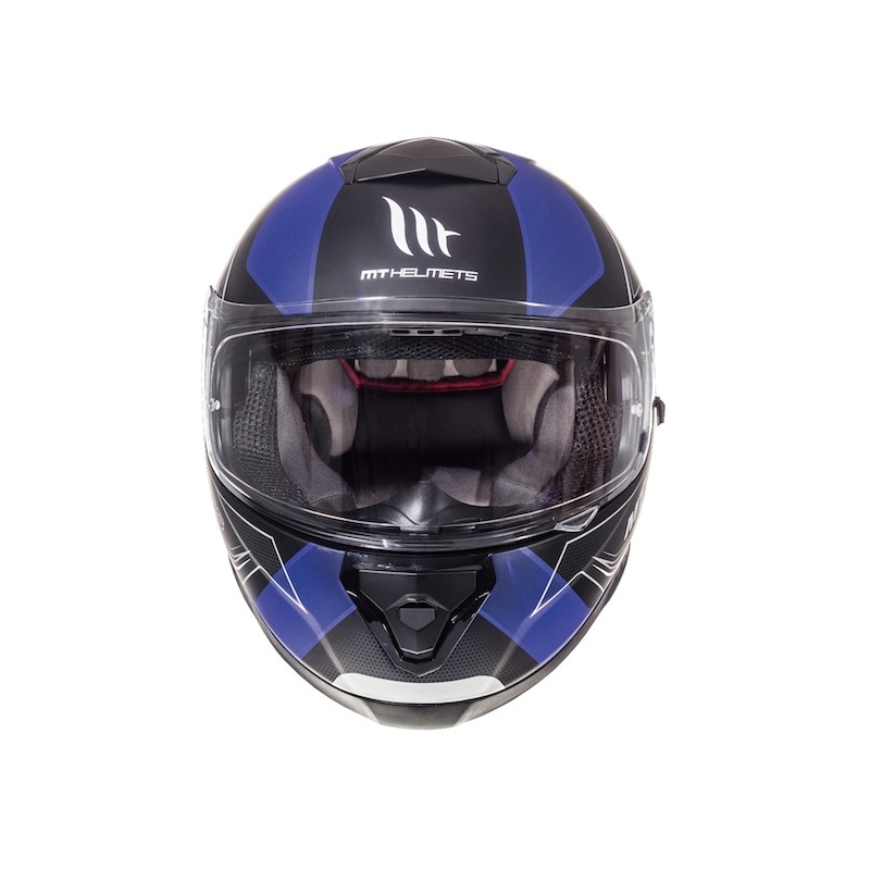 MT Thunder 3 SV Trace Integral Motorradhelm schwarz matt-blau