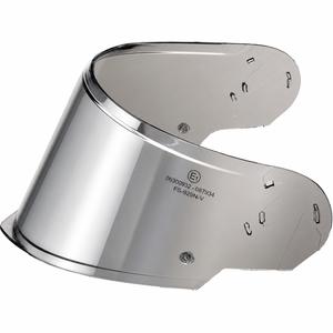 Visier für Cassida Modulo 2.1 Plus Carbon Helme mit Pinlock-Vorbereitung, Spiegelchrom