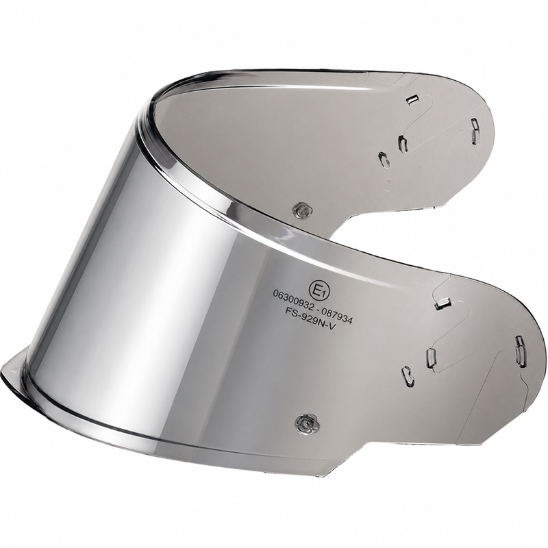Visier für Cassida Modulo 2.1 Plus Carbon Helme mit Pinlock-Vorbereitung, Spiegelchrom