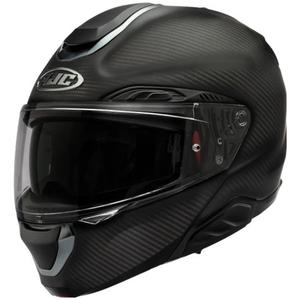 Klappbarer Motorradhelm HJC RPHA 91 CARBON schwarz matt