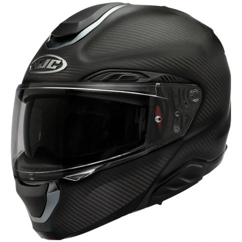 Klappbarer Motorradhelm HJC RPHA 91 CARBON schwarz matt
