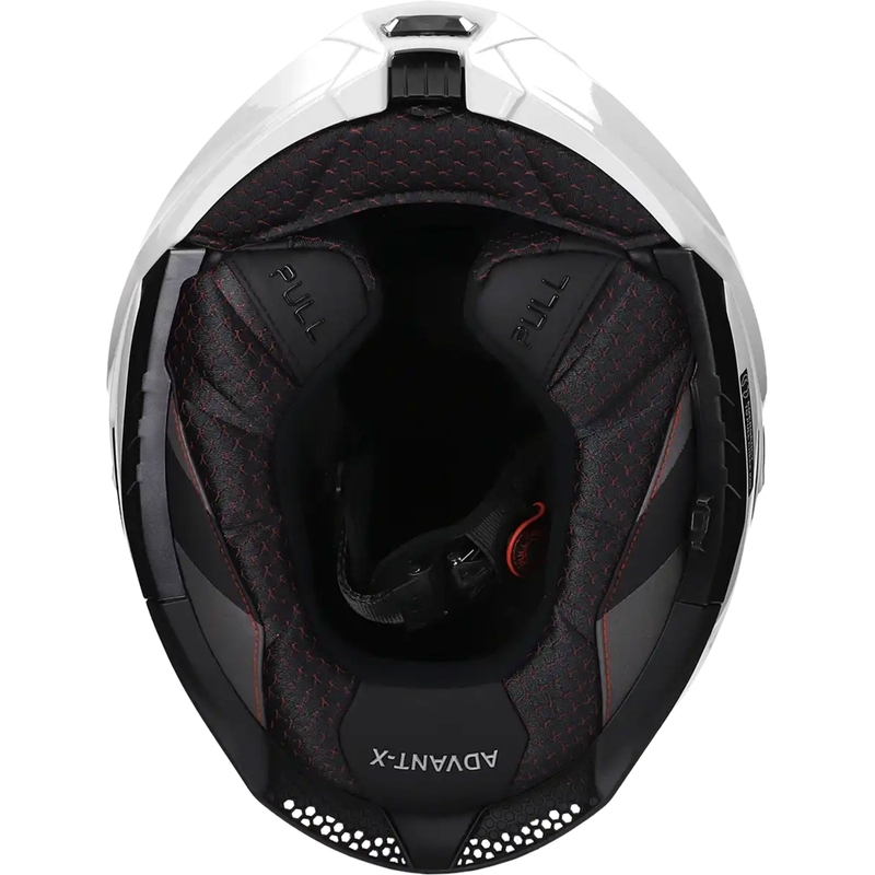 LS2 FF901 Valiant X Solid White Klappbarer Motorradhelm