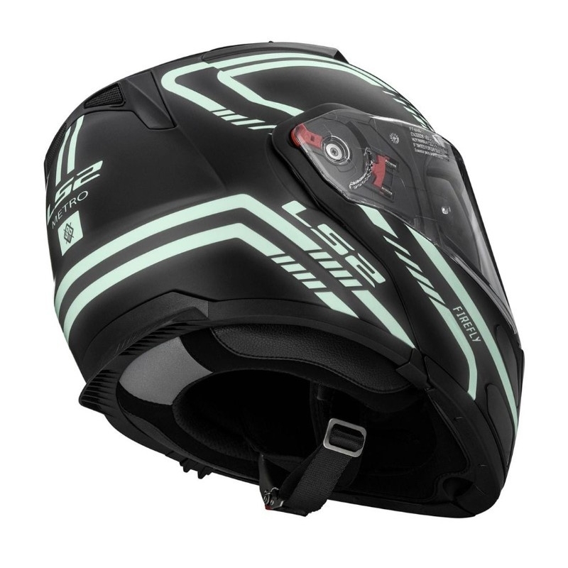 LS2 FF324 Metro Firefly schwarz matt