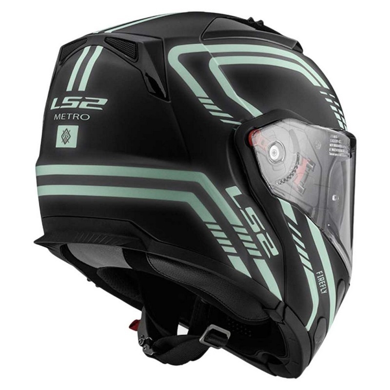 LS2 FF324 Metro Firefly schwarz matt