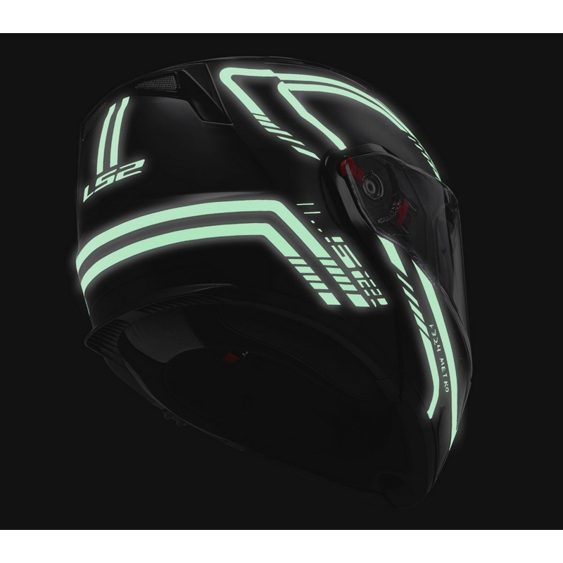 LS2 FF324 Metro Firefly schwarz matt