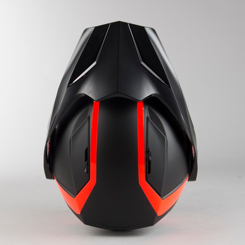 LS2 FF324 Metro EVO Rapid Helm schwarz-orange Ausverkauf