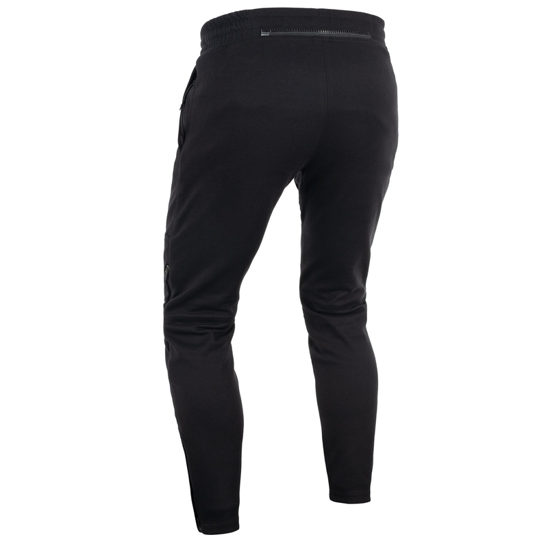 Oxford Armourlite AA Joggers Schwarze Motorradhose Cropped