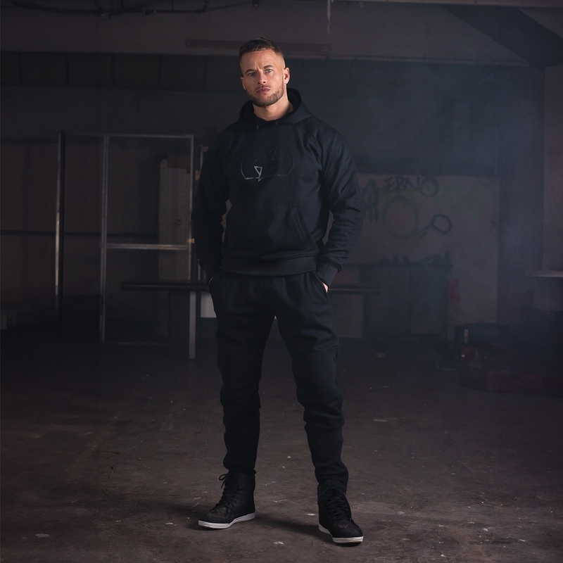 Oxford Armourlite AA Joggers Schwarze Motorradhose Cropped