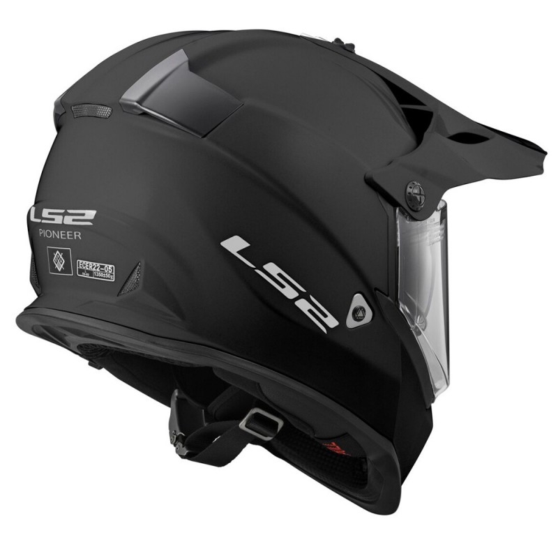 Helm LS2 MX436 Pioneer schwarz matt Ausverkauf