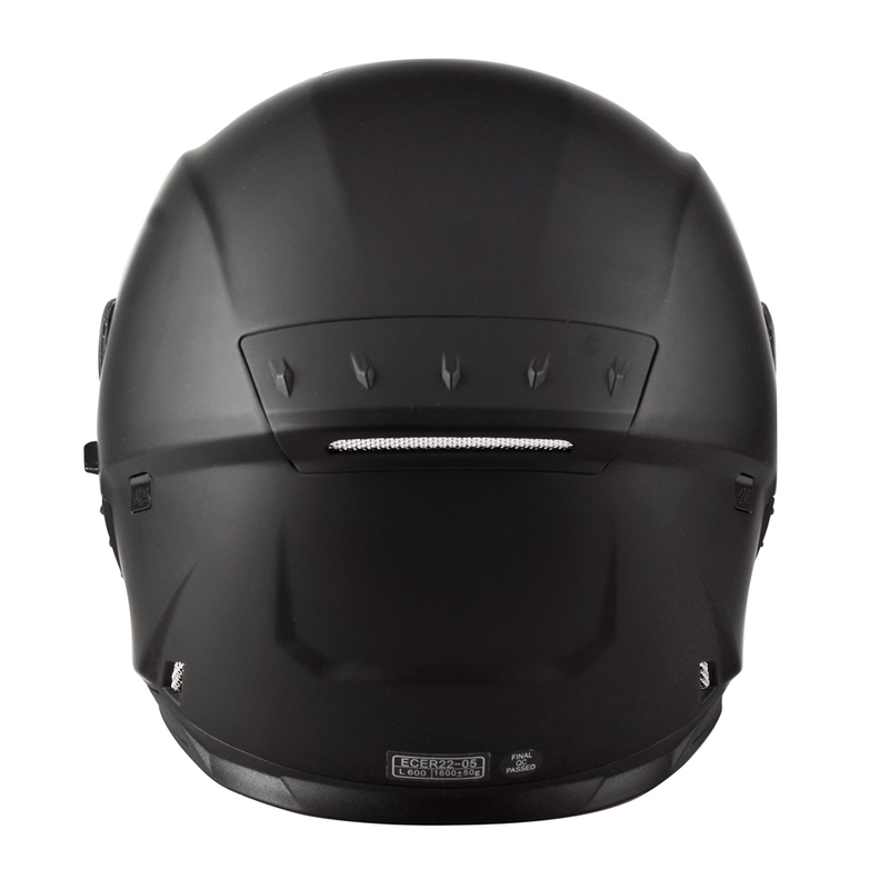 Lazer Rafale Z-Line Integral Motorradhelm schwarz matt Ausverkauf