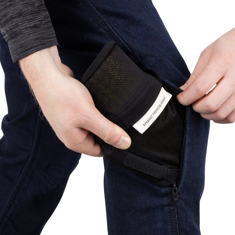 Oxford Marshal AAA Slim Fit Motorradjeans Schwarz