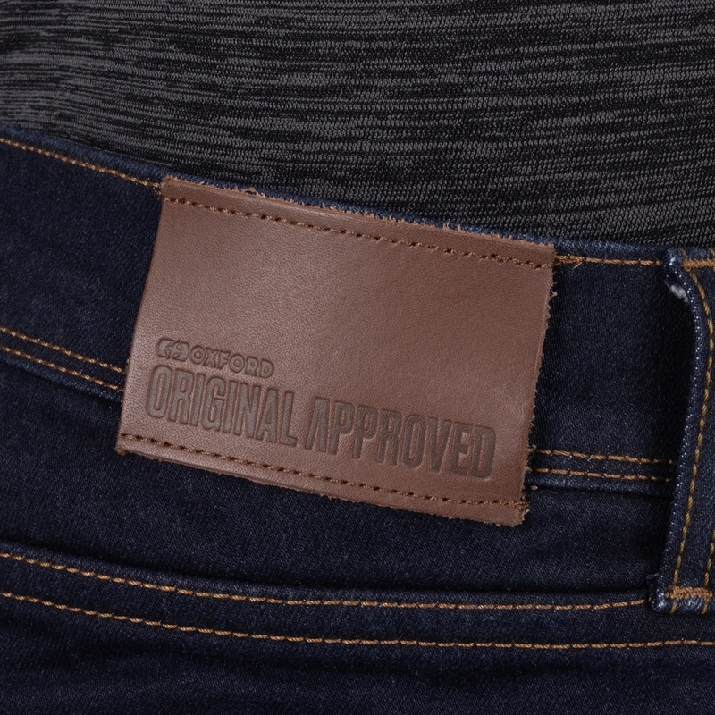 Oxford Marshal AAA Slim Fit Motorradjeans Schwarz