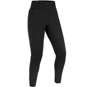 Schwarze, kurze Motorradleggings für Damen, Oxford Super Leggins 3.0