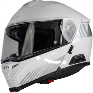 Klappbarer Motorradhelm mit Headset SENA Specter weiß