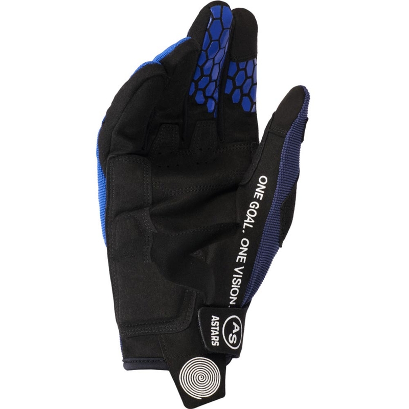 Alpinestars PRO-DURA Motocross-Handschuhe blau-weiß