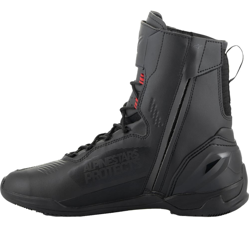 Alpinestars Superfaster Motorradstiefel schwarz-grau-rot