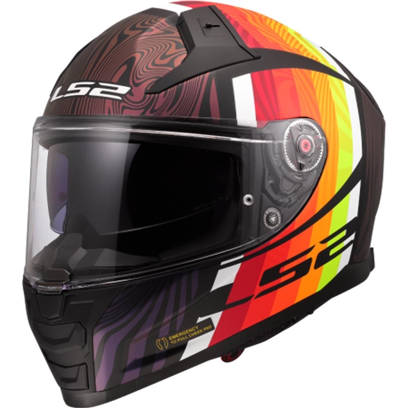 Integralhelm LS2 FF811 Vector II Freedom, schwarz-chameleon