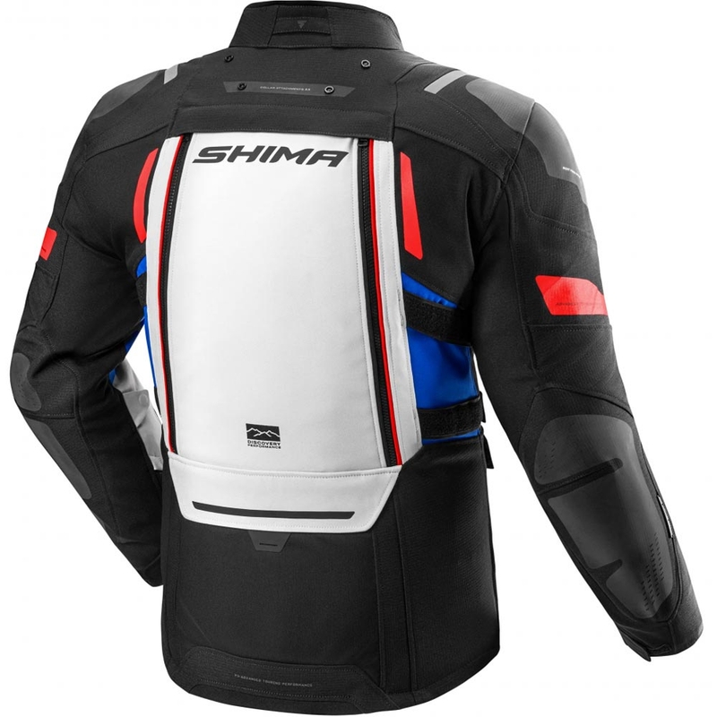 Shima Dune 2.0 Motorradjacke blau