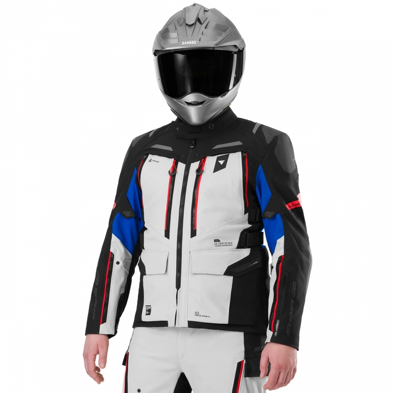 Shima Dune 2.0 Motorradjacke blau