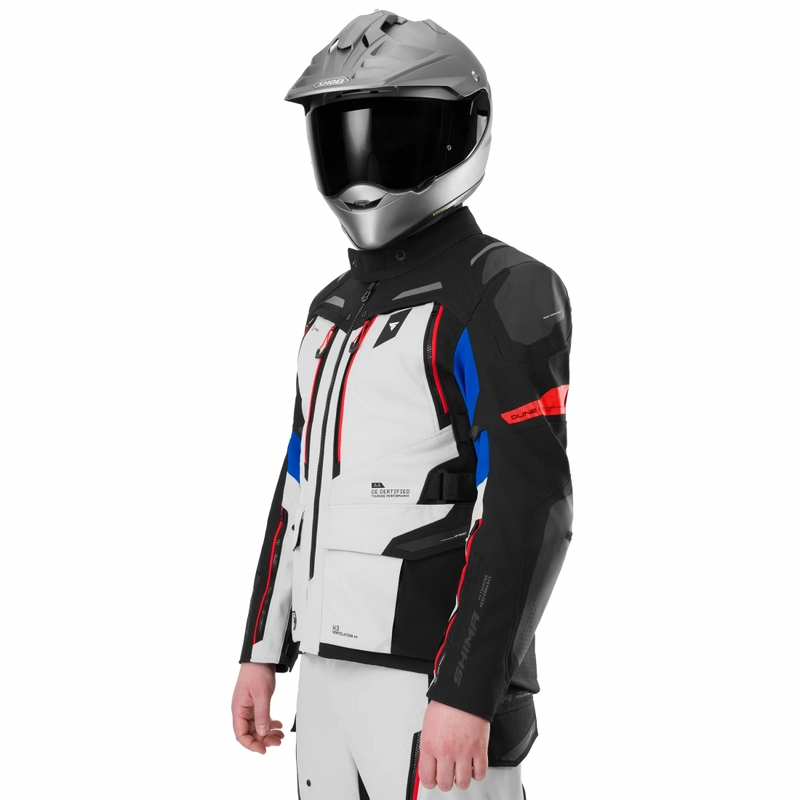 Shima Dune 2.0 Motorradjacke blau