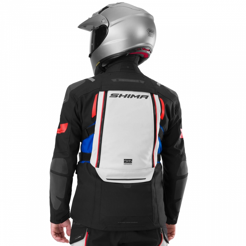 Shima Dune 2.0 Motorradjacke blau