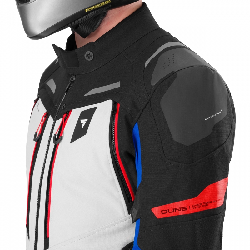 Shima Dune 2.0 Motorradjacke blau