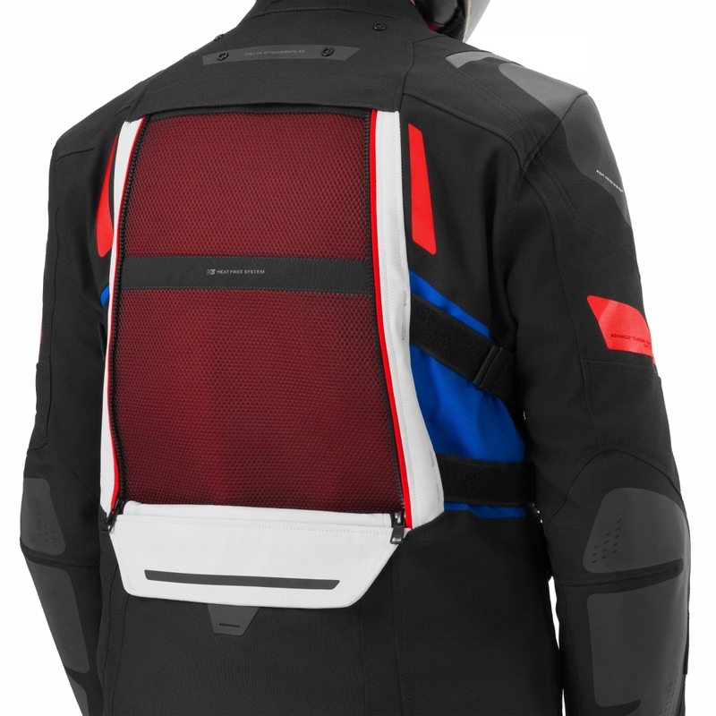 Shima Dune 2.0 Motorradjacke blau