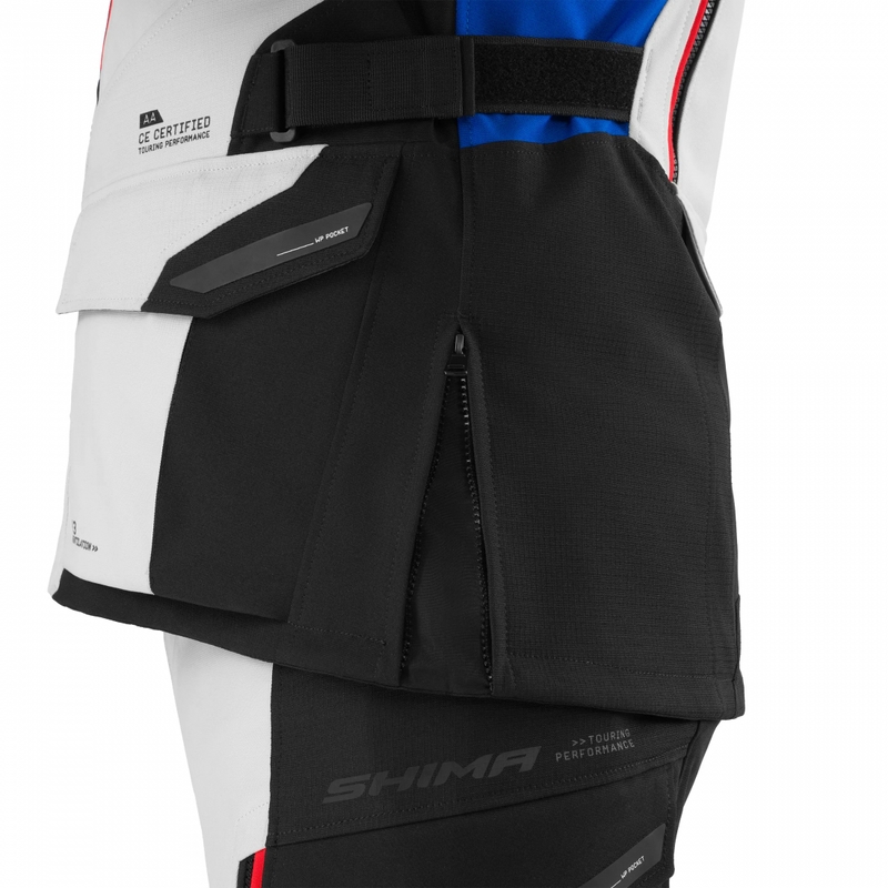 Shima Dune 2.0 Motorradjacke blau