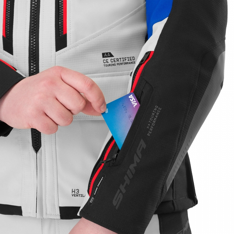 Shima Dune 2.0 Motorradjacke blau
