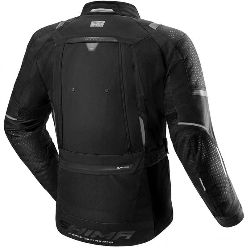 Shima Hero 3.0 Motorradjacke schwarz