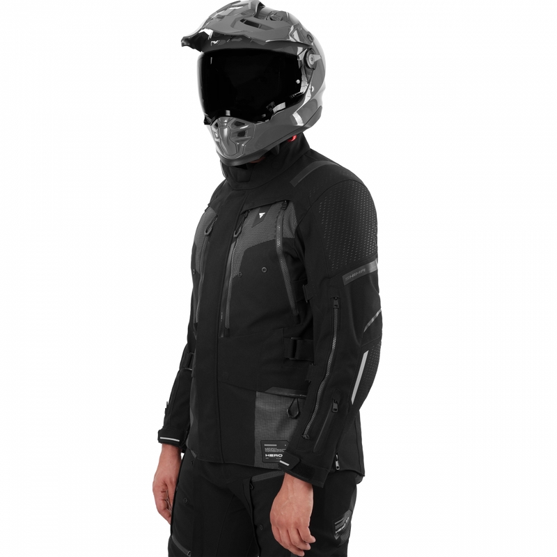 Shima Hero 3.0 Motorradjacke schwarz