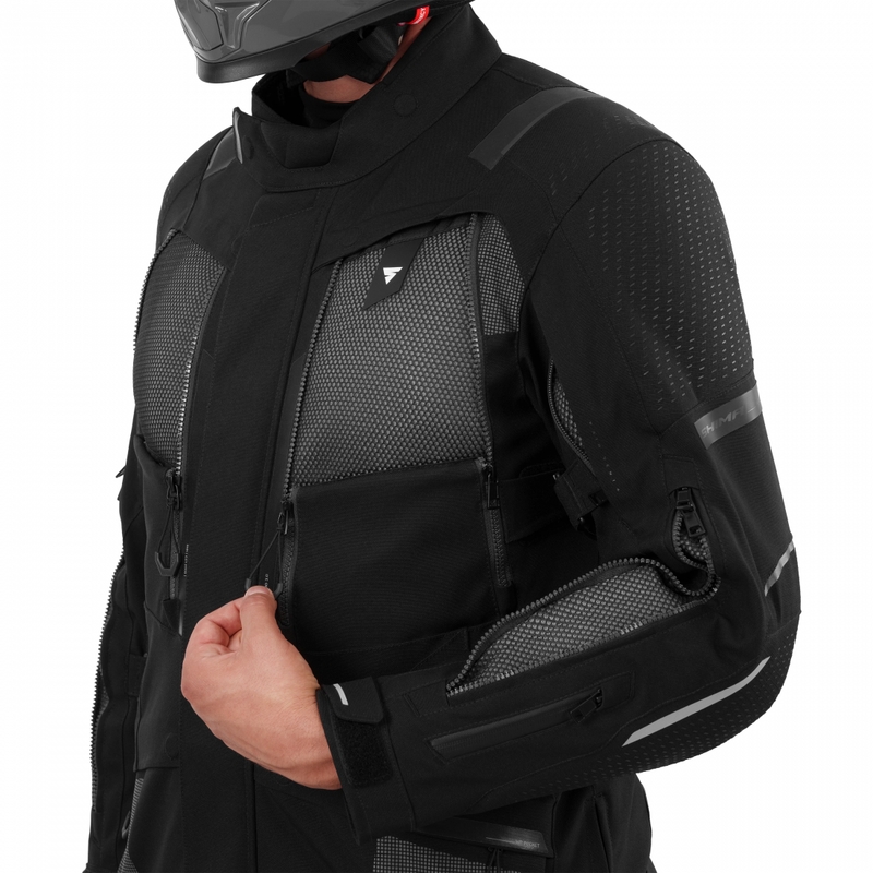Shima Hero 3.0 Motorradjacke schwarz