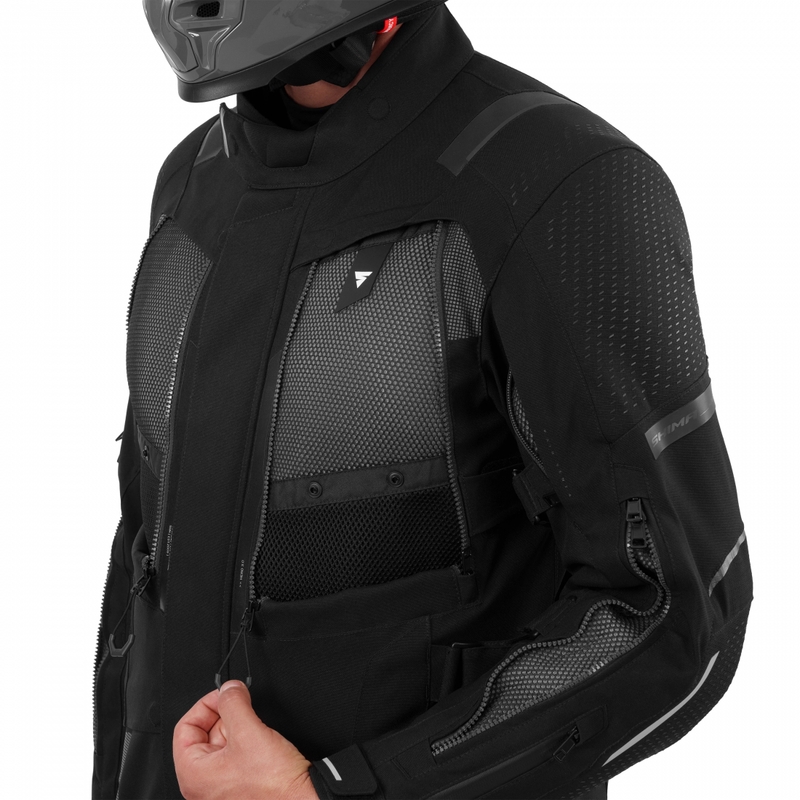 Shima Hero 3.0 Motorradjacke schwarz