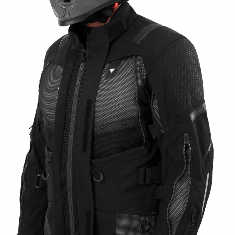 Shima Hero 3.0 Motorradjacke schwarz
