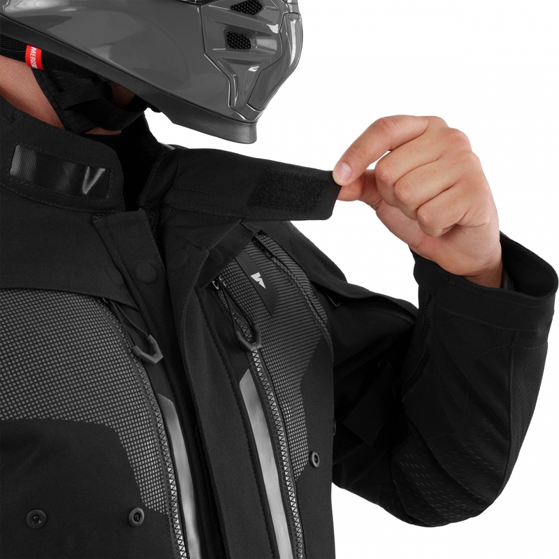 Shima Hero 3.0 Motorradjacke schwarz