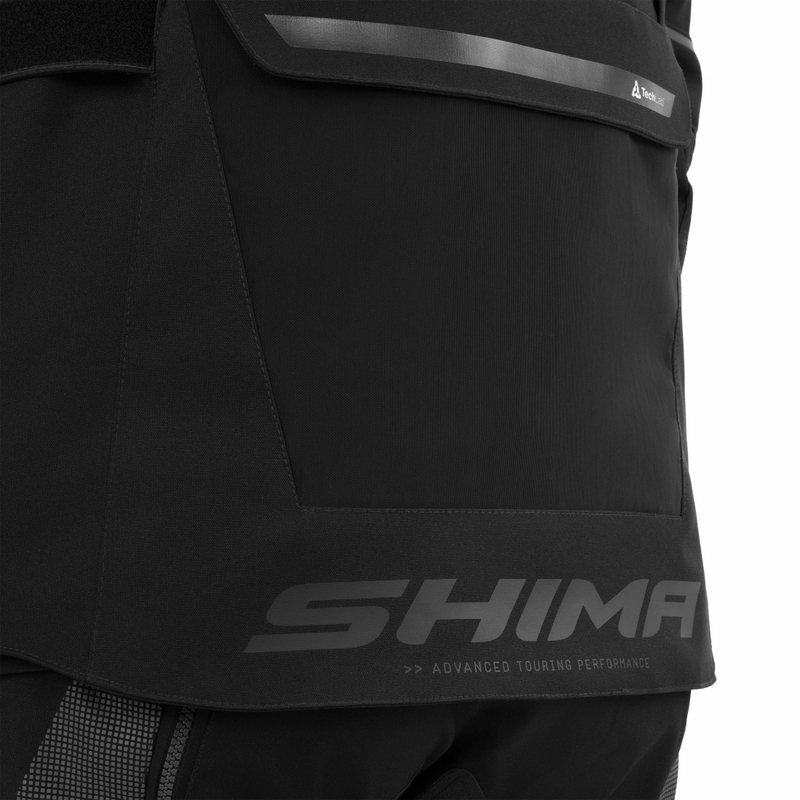 Shima Hero 3.0 Motorradjacke schwarz