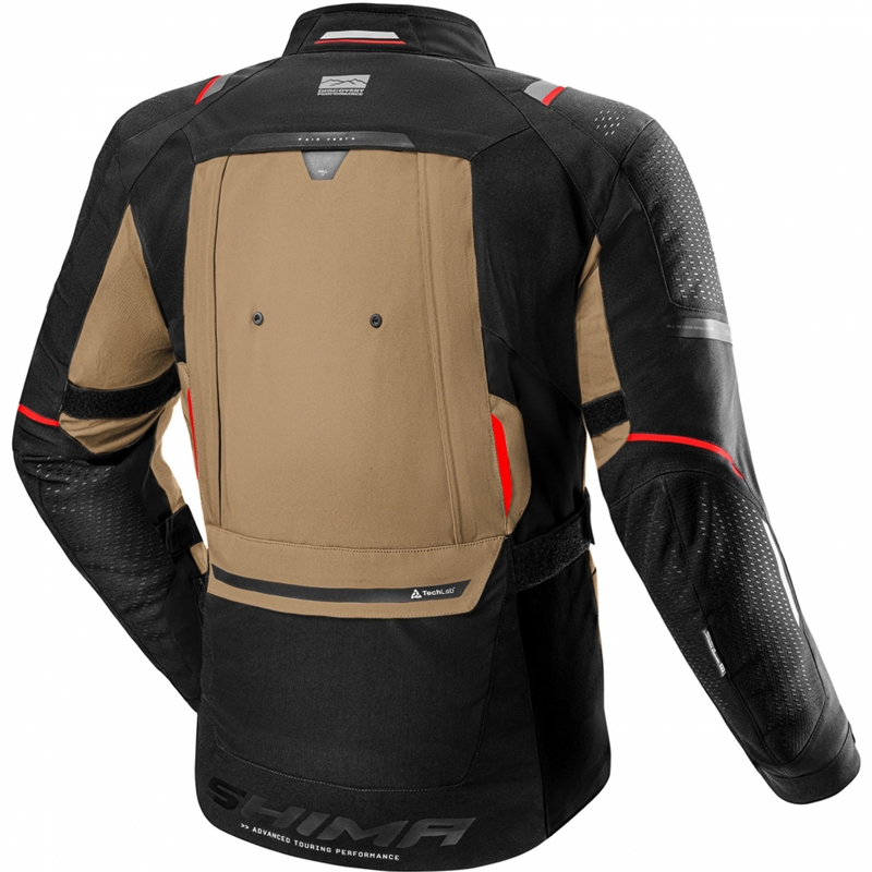 Shima Hero 3.0 Motorradjacke braun
