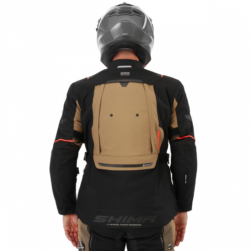 Shima Hero 3.0 Motorradjacke braun