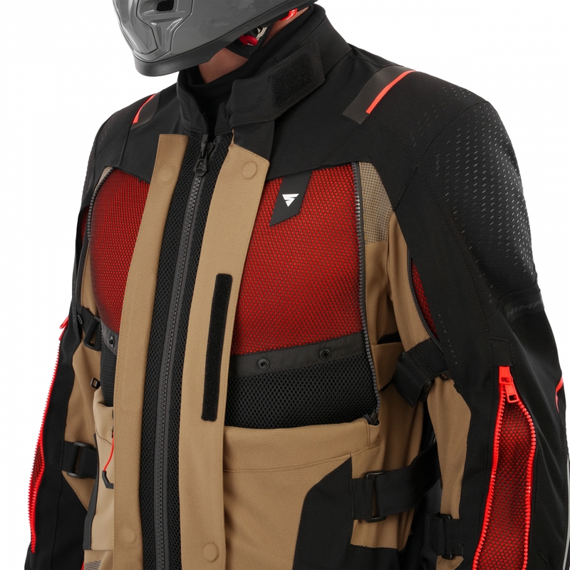 Shima Hero 3.0 Motorradjacke braun