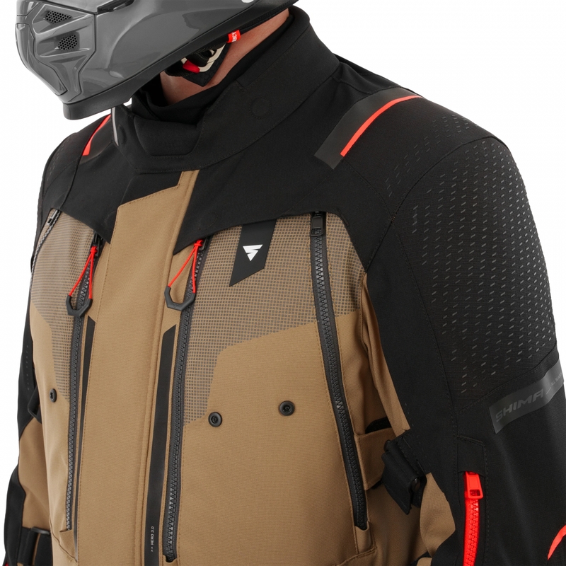 Shima Hero 3.0 Motorradjacke braun
