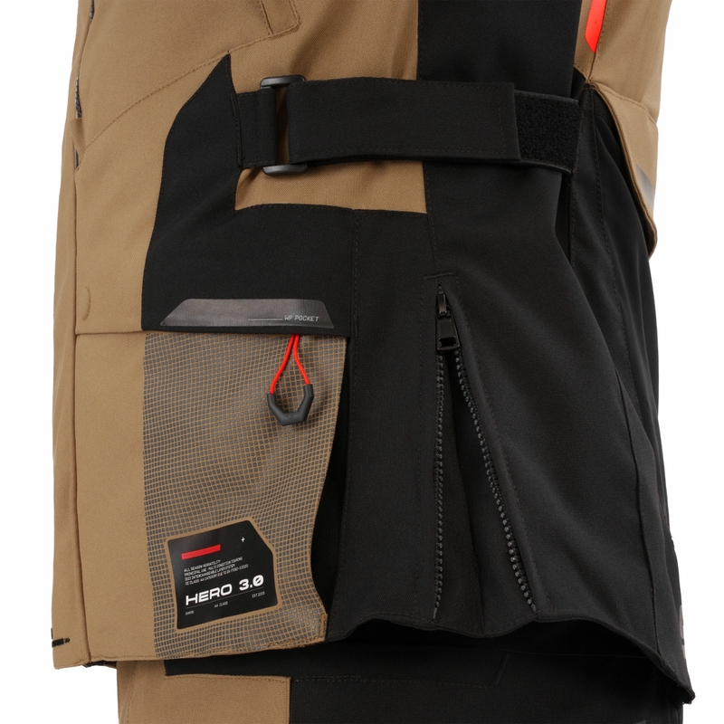 Shima Hero 3.0 Motorradjacke braun