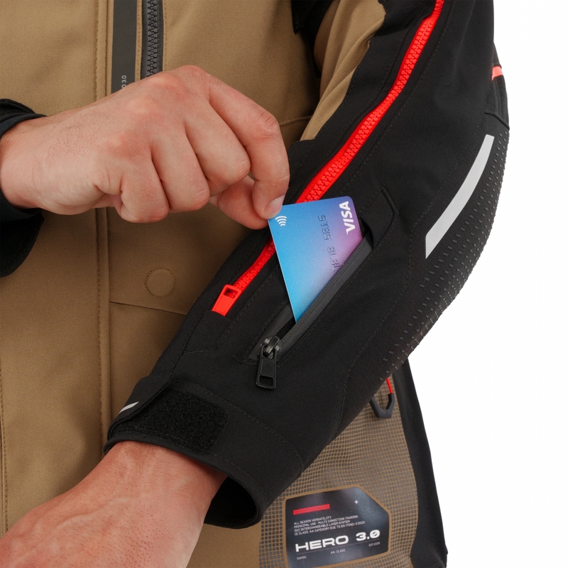 Shima Hero 3.0 Motorradjacke braun