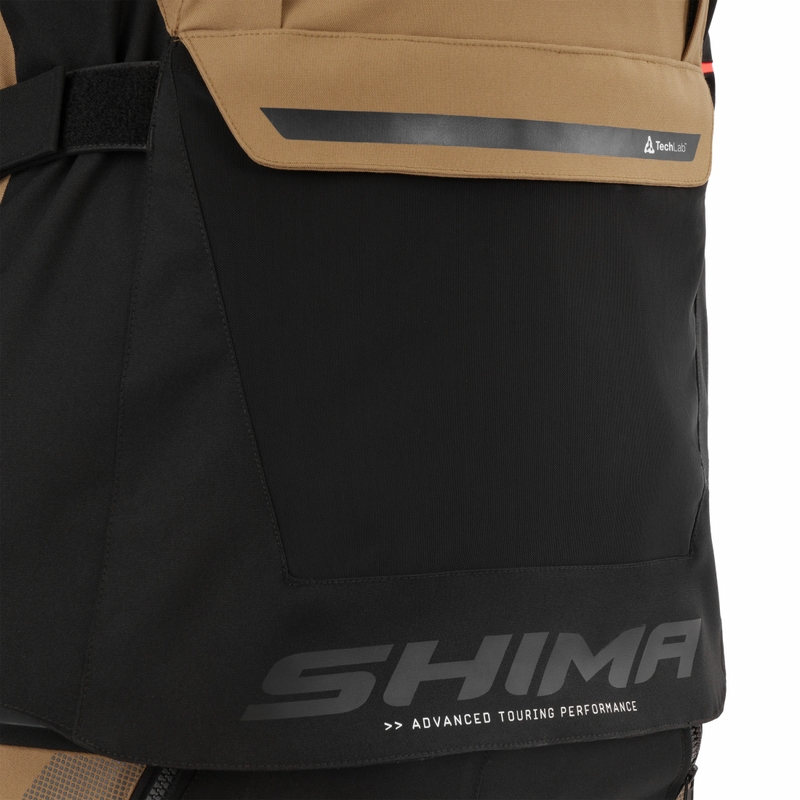Shima Hero 3.0 Motorradjacke braun