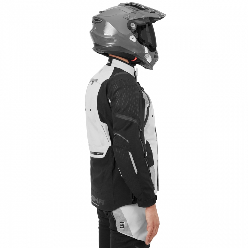 Shima Hero 3.0 Motorradjacke grau-schwarz