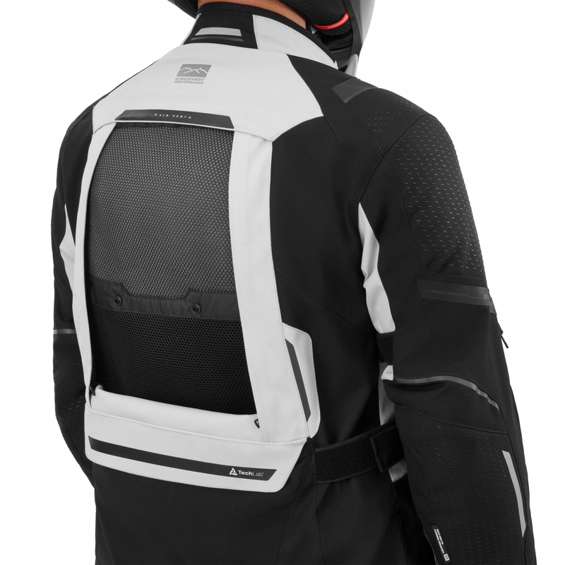 Shima Hero 3.0 Motorradjacke grau-schwarz